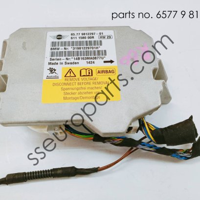 ชุดควบคุมถุงลมนิรภัย 65779812297 9812297