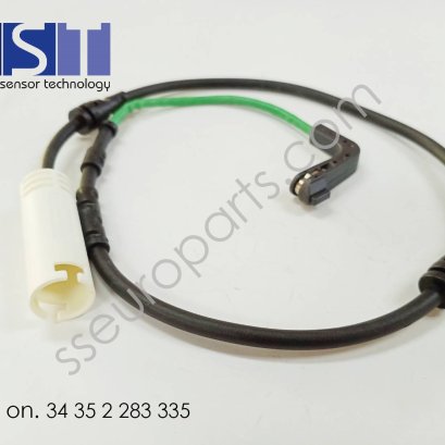 Brake pad wear sensor, front left Part number: 34352283335 2283335 GST