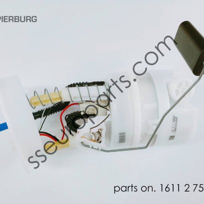 ชุดเครื่องมือมีปั๊มในถังน้ำมันและตัวกรอง หมายเลขชิ้นส่วน: 16112754806 2754806 PIERBURG 7002700.58.0