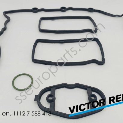 ชุดปะเก็น, ฝาครอบวาล์ว หมายเลขชิ้นส่วน: 11127588418 7588418 VICTOR REINZ 15-10027-01