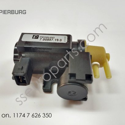 Pressure converter Part number: 11747626350 7626350 PIERBURG 7.00887.10.0