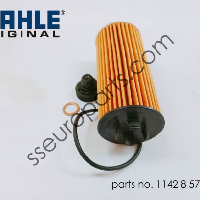 ชุดไส้กรองน้ำมันเครื่อง หมายเลขชิ้นส่วน: 11428570590 8570590 MAHLE OX 815/1 D