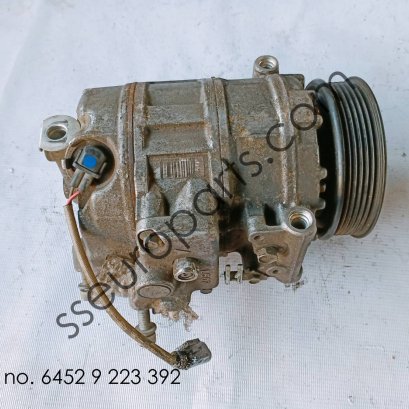 RP คอมเพรสเซอร์แอร์ไม่มีคลัตช์แม่เหล็ก E90, E92 64526956716 6956716