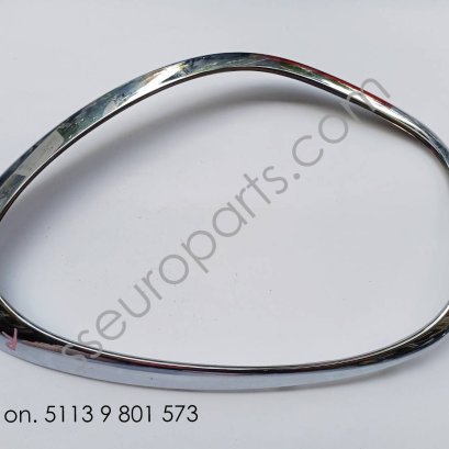 Trim ring, headlight, left 51139801573 9801573