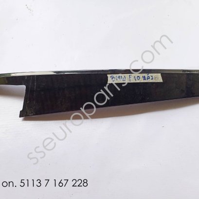 Cover, column B, door, rear right 51357209716 7209716