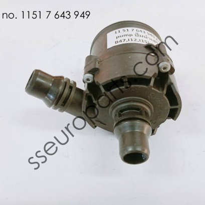 ปั๊มน้ำหล่อเย็นเสริม 11517643949 7643949