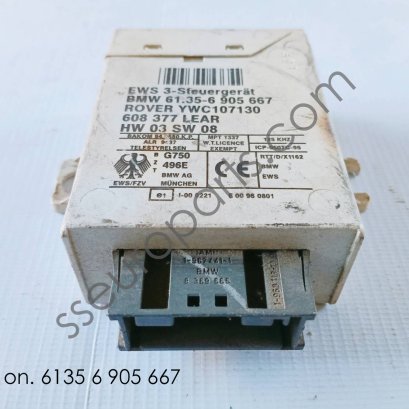 EWS III control unit 61356905667 6905667