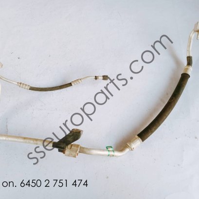 ท่อดูดอีแวปเพอเรเตอร์-คอมเพรสเซอร์ 64502751474 + 64539224859  2751474 + 9224859