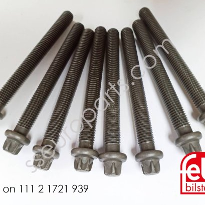 ชุดโบลท์ฝาสูบ หมายเลขชิ้นส่วน: 11121721939 1721939 FEBI