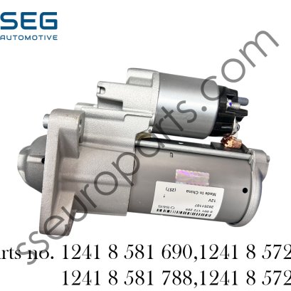 Starter Motor Part number: 12418581690 8581690 12418572542 8572542 12418581788 8581788 12418572899 8572899 SEG  000 1172204