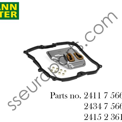 Automatic Transmission Oil Pan Gasket Part number: 24117566356 7566356 24347566358 7566358 24152361176 2361176 Mann Filter H 17 003 KIT