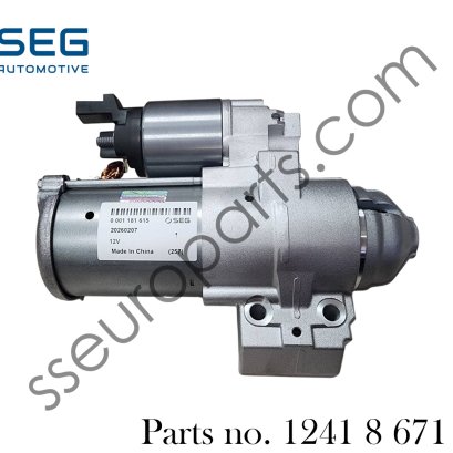 (Starter Motor) Part number: 12418671505 8671505 1241 8 671 505 SEG [Bosch] 0 001 181 615