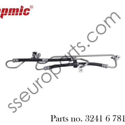 Pstg. Hose [Pump-Rack] 2 Pc Part number: 32416781786 6781786 3241761858 6761858 32416754496 6754496  Bapmic BF0318390002