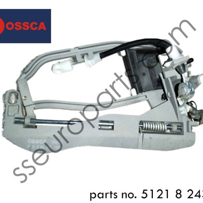 Carrier, outside door handle, front left Part number: 51218243615 8243615 OSSCA 35292