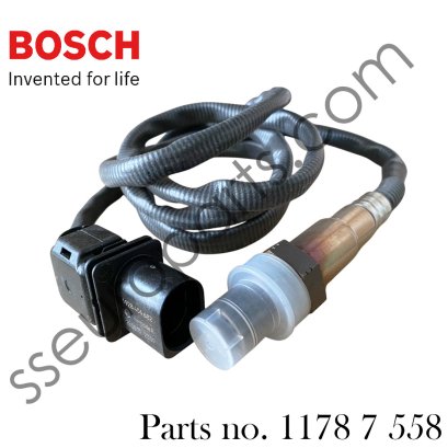 Upstream Oxygen O2 Sensor / Pre-Cat Part number: 11787558055, 7558055,  1178 7 558 055 Bosch 0258 017 098