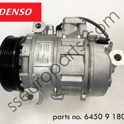 คอมเพรสเซอร์แอร์ หมายเลขชิ้นส่วน: 64509180550 9180550 6450 9 180 550 Denso DCP05079