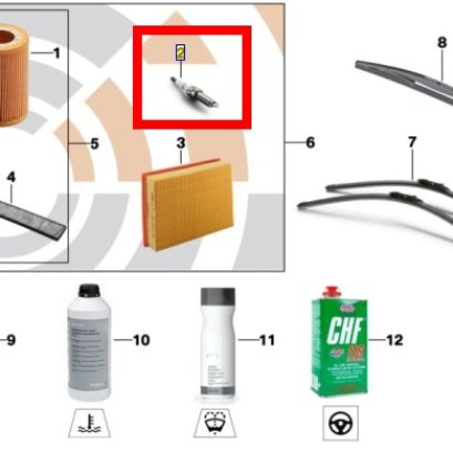 spark plug Part number: 12120034098 0034098 121200345531 00345531 Bosch ZR7SI332S