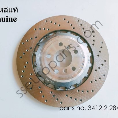 จานเบรกแบบมีช่องระบายความร้อนด้านซ้าย หมายเลขชิ้นส่วน: 34212284103 2284103