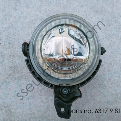 ไฟหน้า, กันชน หมายเลขชิ้นส่วน: 63179812537 9812537 second hand