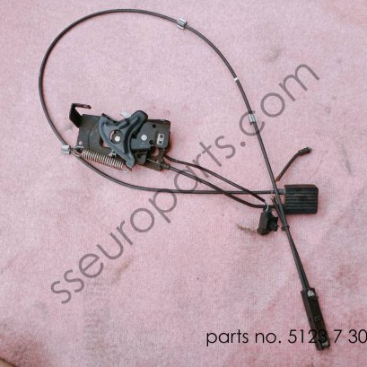 Lock f hood, left Part number: 51237300569 7300569 second hand