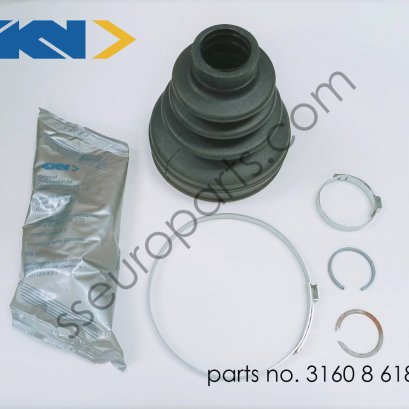 ชุดซ่อมแผ่นพับยืด ด้านใน หมายเลขชิ้นส่วน: 31608618545 8618545 GKN Loebro 306348 13A-L2-21-KB791023