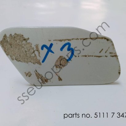 GFGHAAA 51117347932 7347932 Compatible with BMW X3 LCI' F25 2014-2016 Headlight Washer Jet Spray Nozzle Cap Cover (Color : Right) (secondhand)