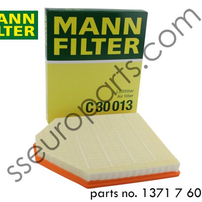 ตัวกรองอากาศ หมายเลขชิ้นส่วน: 13717601868 7601868 Mann Filter