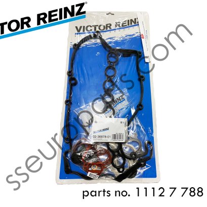 ชุดปะเก็นฝาสูบปลอดแร่ใยหิน หมายเลขชิ้นส่วน: 11127788072 7788072 Victor Reinz 02-36878-01