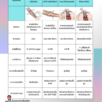 ทำความรู้จักเส้นฟอกไต (Vascular Access) 