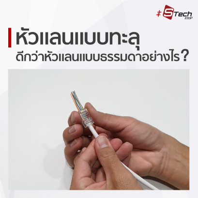 หัวแลนแบบทะลุ