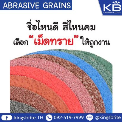 ชื่อไหนดี สีไหนคม เลือก “เม็ดทราย” ให้ถูกงาน 