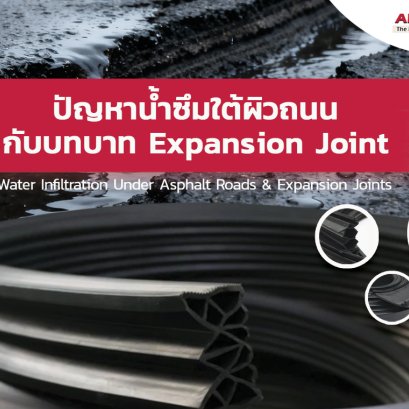 Water Infiltration Under Asphalt Roads & Expansion Joints