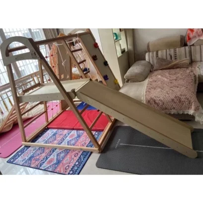 Jungle gym ปีนป่าย สไลเดอร์ playgym Size 155 (มีสไลเดอร์)