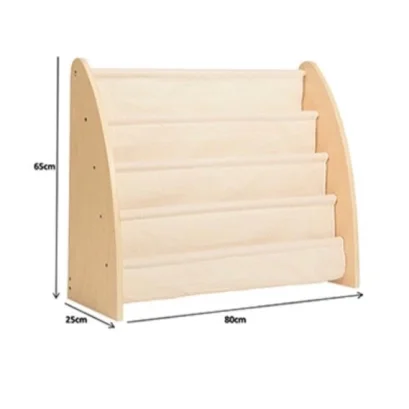 โต๊ะกิจกรรม ชั้นวางของมอนเตสซอรี่ 3 ชั้น โต๊ะเด็ก เก้าอี้ เด็ก : ชั้นหนังสือตั้งพื้น