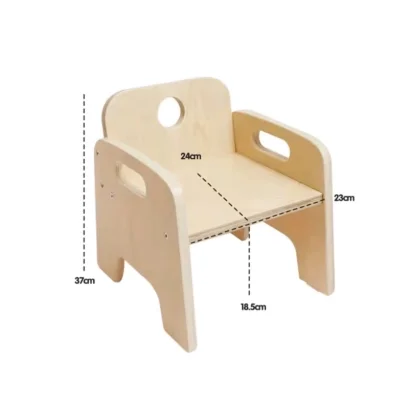 โต๊ะกิจกรรม ชั้นวางของมอนเตสซอรี่ 3 ชั้น โต๊ะเด็ก เก้าอี้ เด็ก : เก้าอี้เด็ก2ตัว
