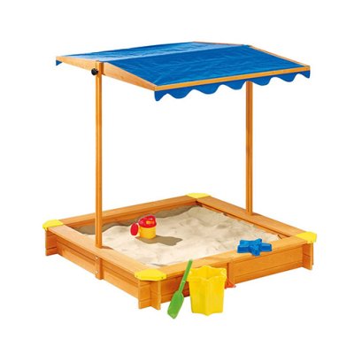 Playtive junior Sandpit กระบะทราย มีที่บังแดด ผ้าใบ