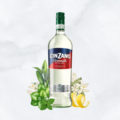 Cinzano Vermouth Extra Dry 750ml.