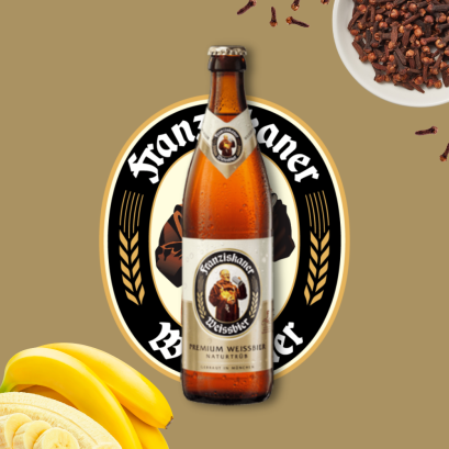 Franziskaner Naturtrub 500ml.