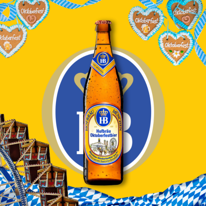 HOFBRÄU MÜNCHNER  OKTOBERFESTBIER 500ml.