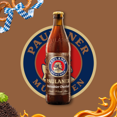 Paulaner Weissbier Dunkel 500ml.