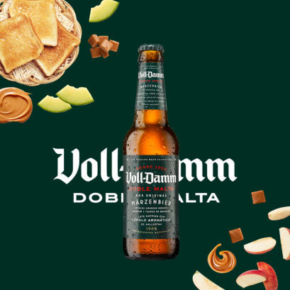Voll Damm Doble Malta 330ml.