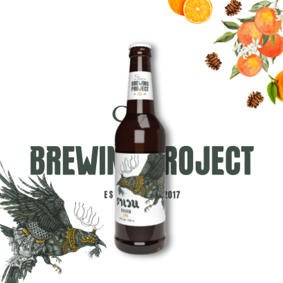 Raven India Pale Ale Bottle 330ml.