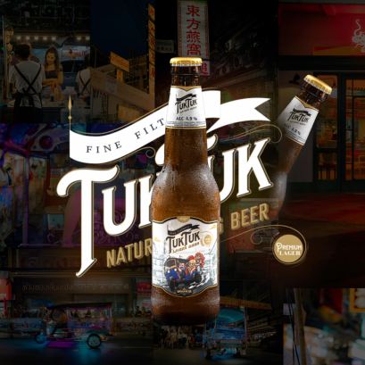 Tuktuk Beer 330ml.