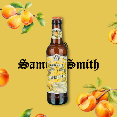 Samuel Smith Organic Apricot Fruit beer 355ml.