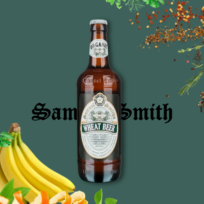 Samuel Smith Organic Wheat Beer 500ml.