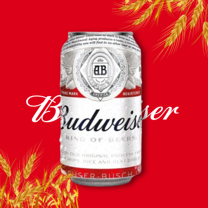 Budweiser Can 330ml.