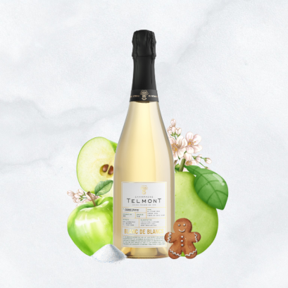 Champagne Telmont Blanc De Blancs 750ml.