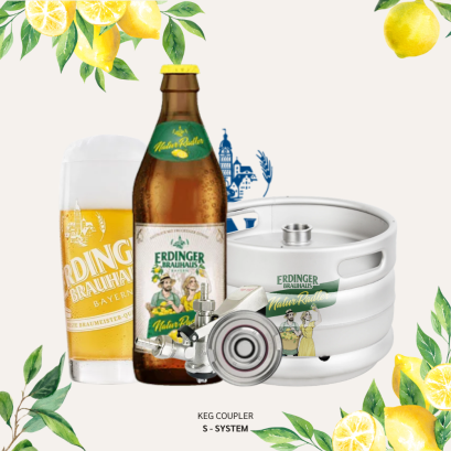 Erdinger Brauhaus Natur Radler 30L