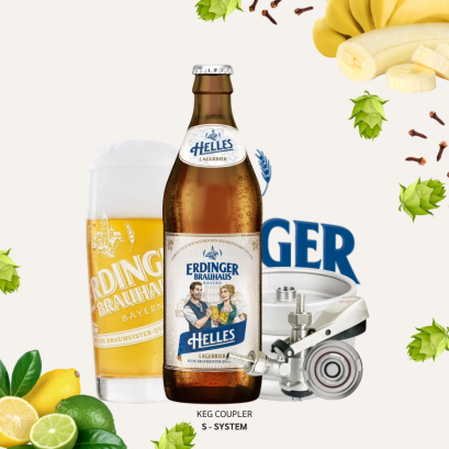 Erdinger Brauhaus Original Helles Lagerbier 30 L.