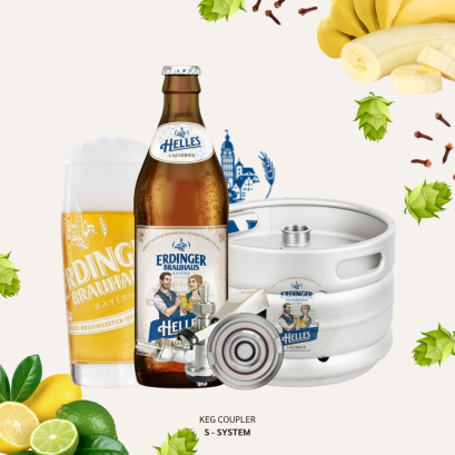 Erdinger Brauhaus Original Helles Lagerbier 30 L.